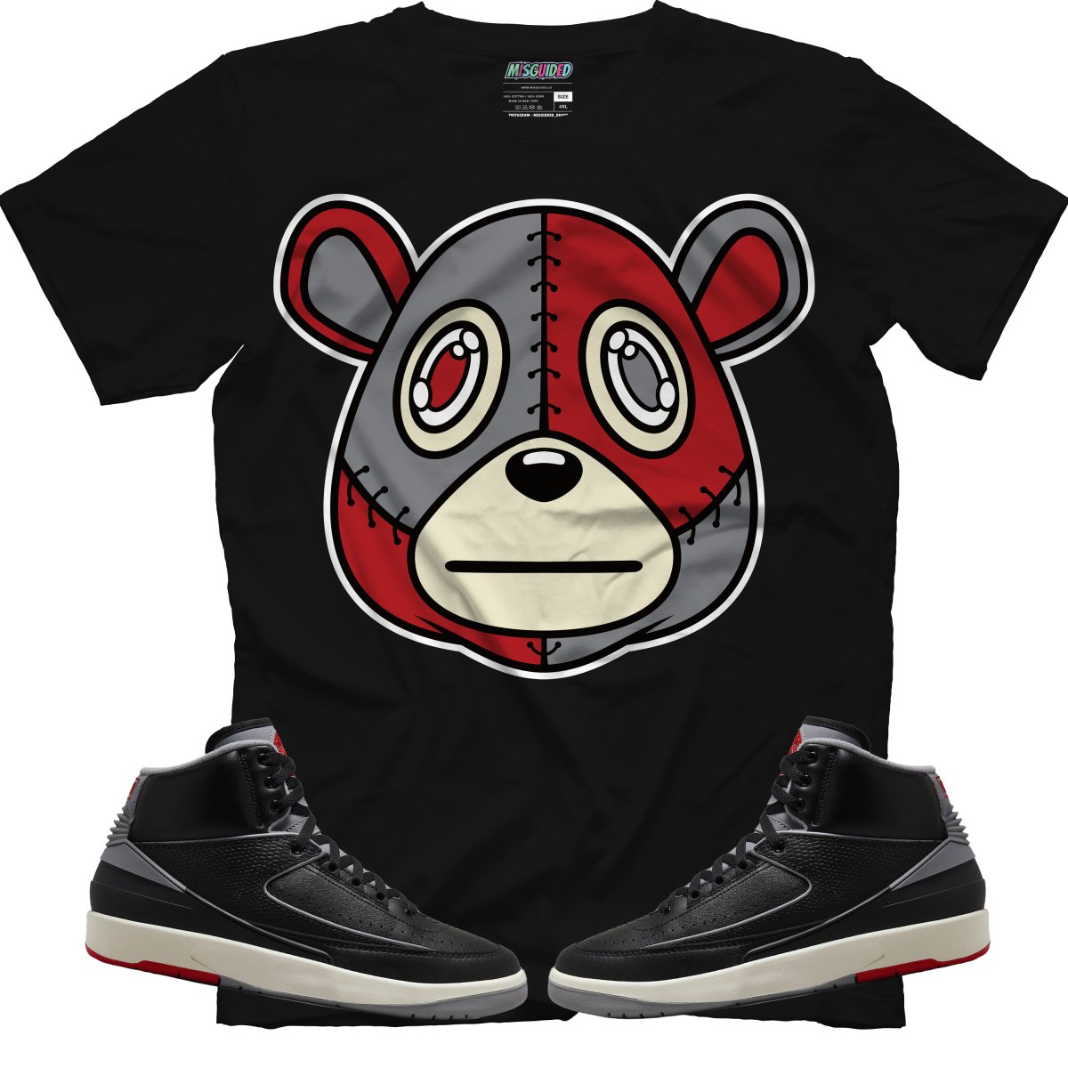 Misguided (Air Jordan 2 Black Cement) T-Shirt