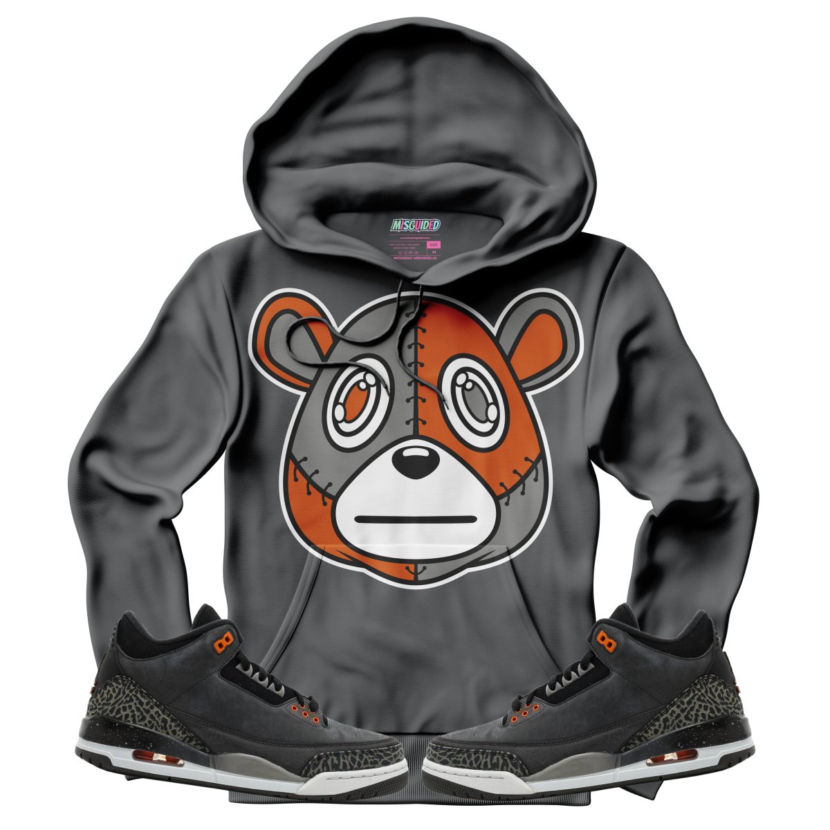 Misguided (Air Jordan 3 Fear) Hoodie