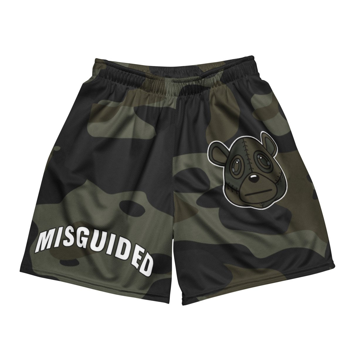 Misguided (Air Jordan 4 Craft "Olive") Mesh Shorts