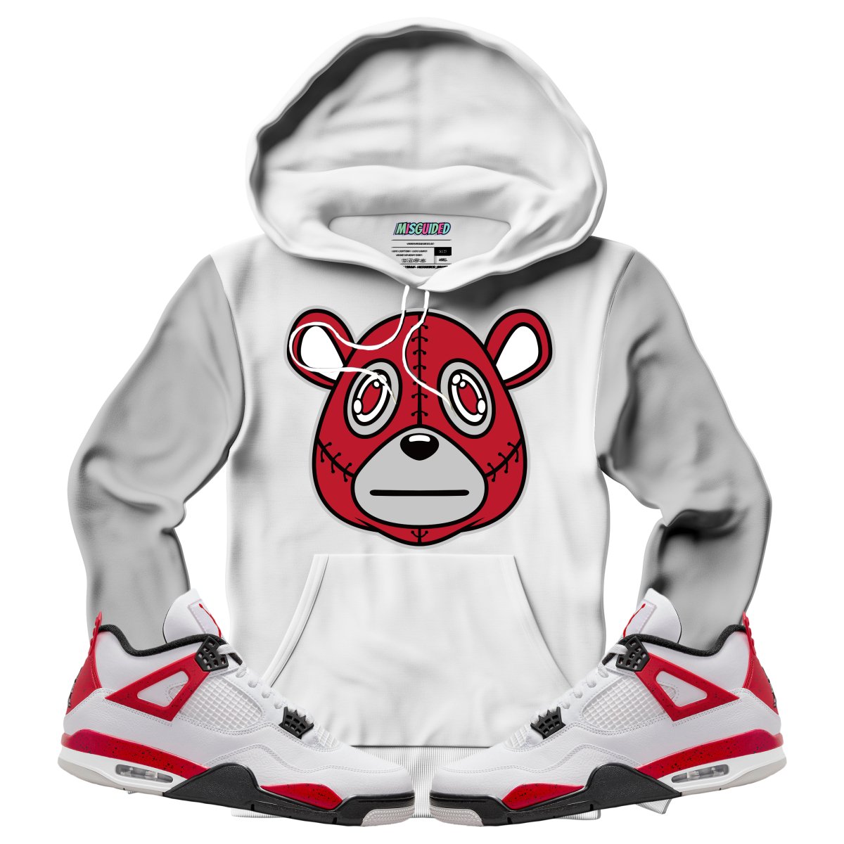 Misguided (Air Jordan 4 Red Cement) Hoodie