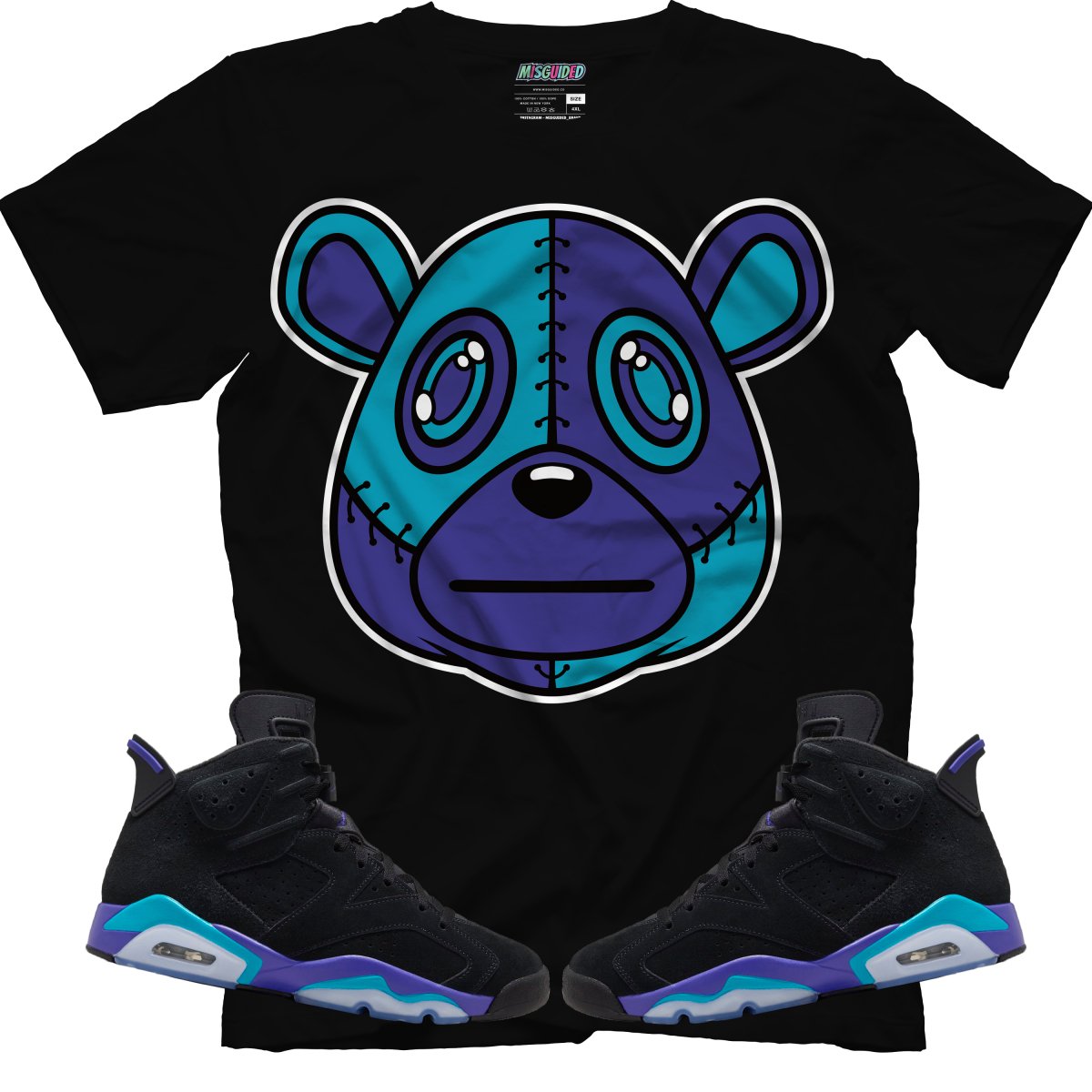 Misguided (Air Jordan 6 Aqua) T-Shirt