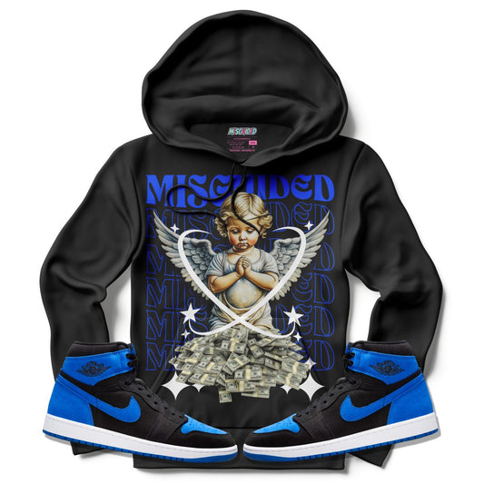 Misguided Angel (Air Jordan 1 Royal Reimagined) Hoodie