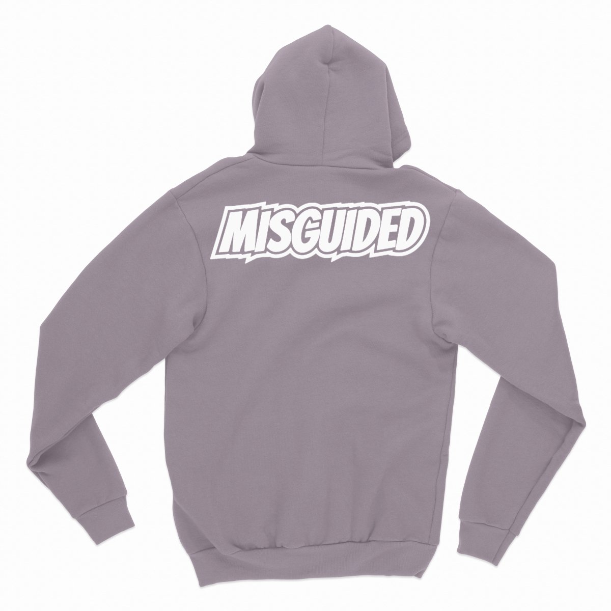 Misguided Chenille Hoodie - Lavender