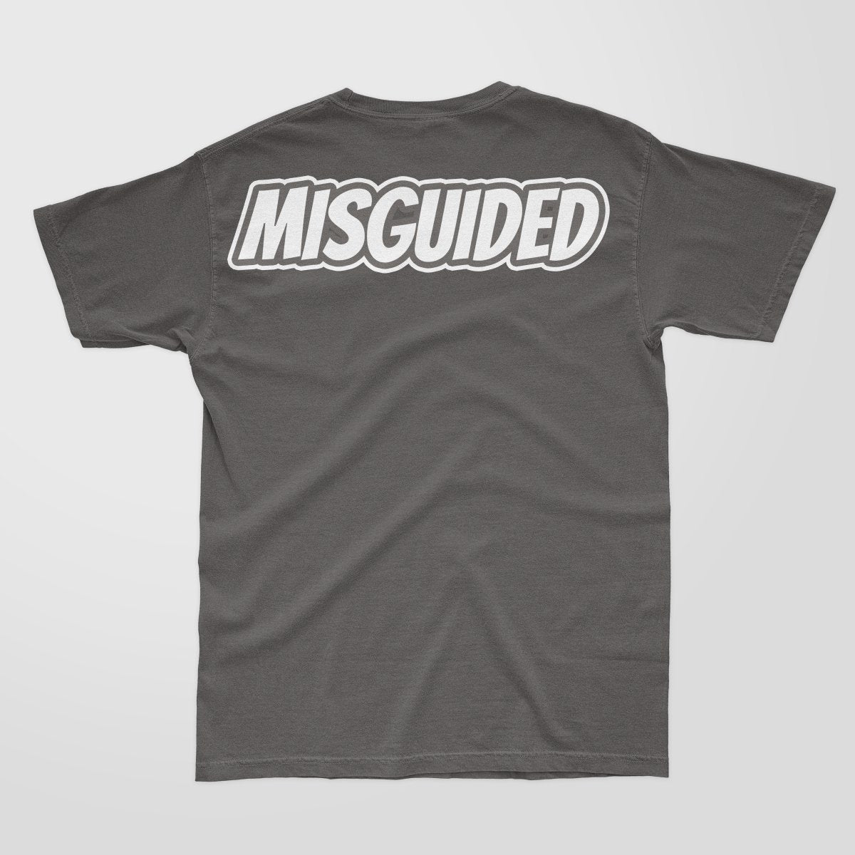 Misguided Chenille T-Shirt - Grey