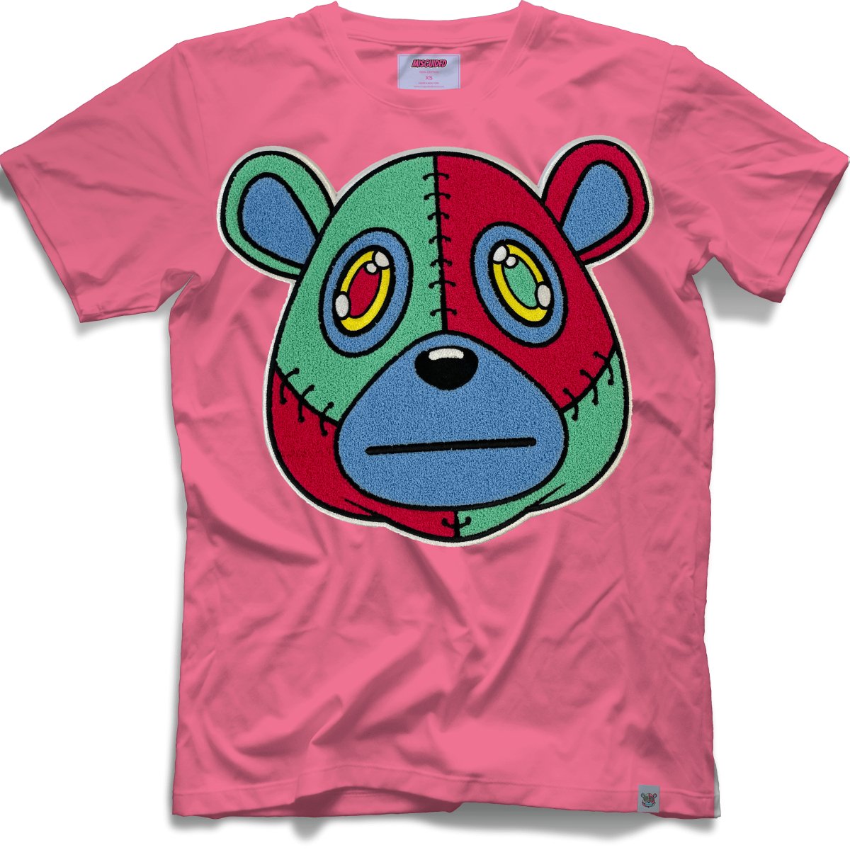 Misguided Chenille T-Shirt - Pink