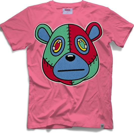 Misguided Chenille T-Shirt - Pink