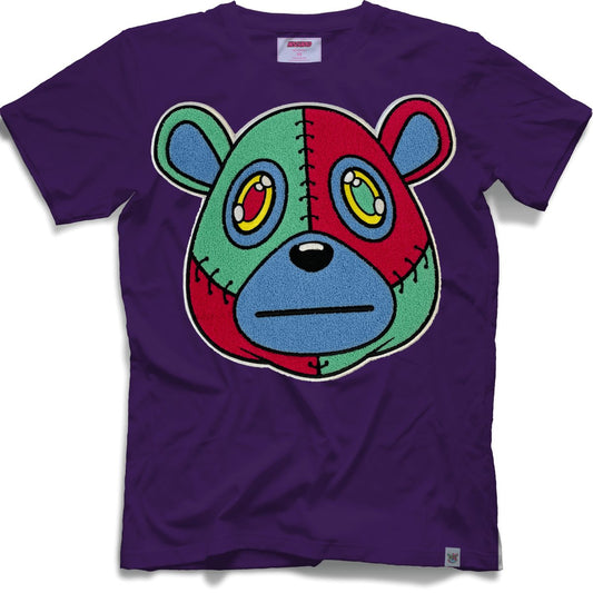 Misguided Chenille T-Shirt - Purple