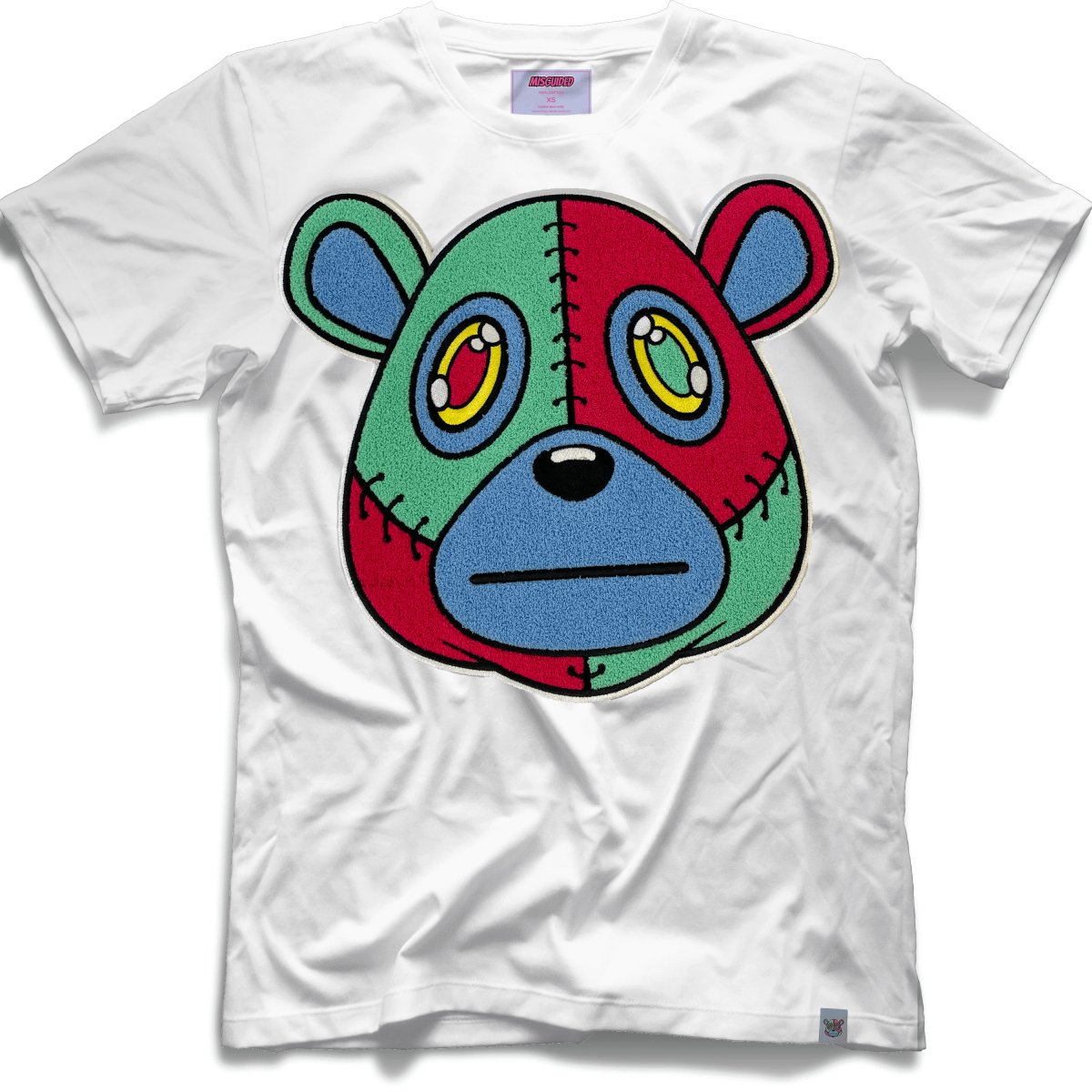 Misguided Chenille T-Shirt - White