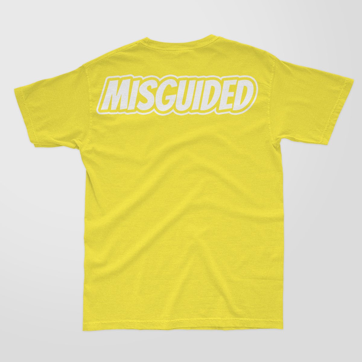 Misguided Chenille T-Shirt - Yellow