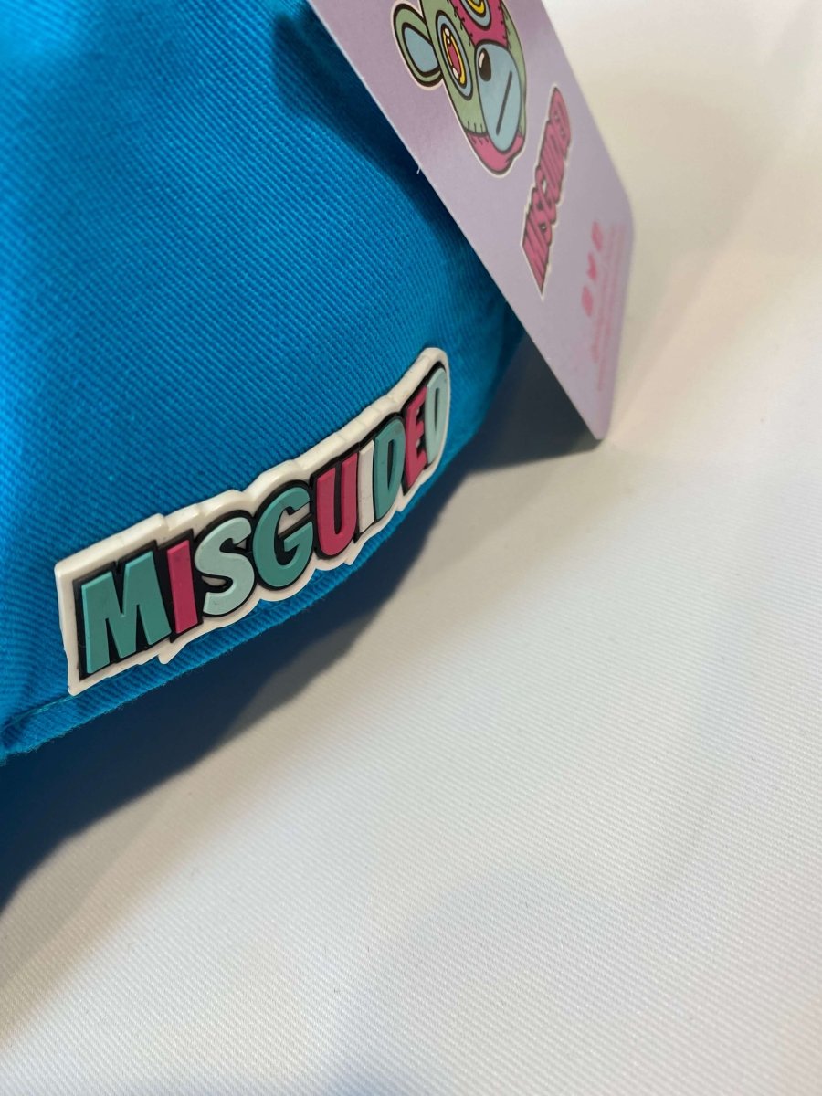 Misguided Distressed Dad Hat - Sky Blue