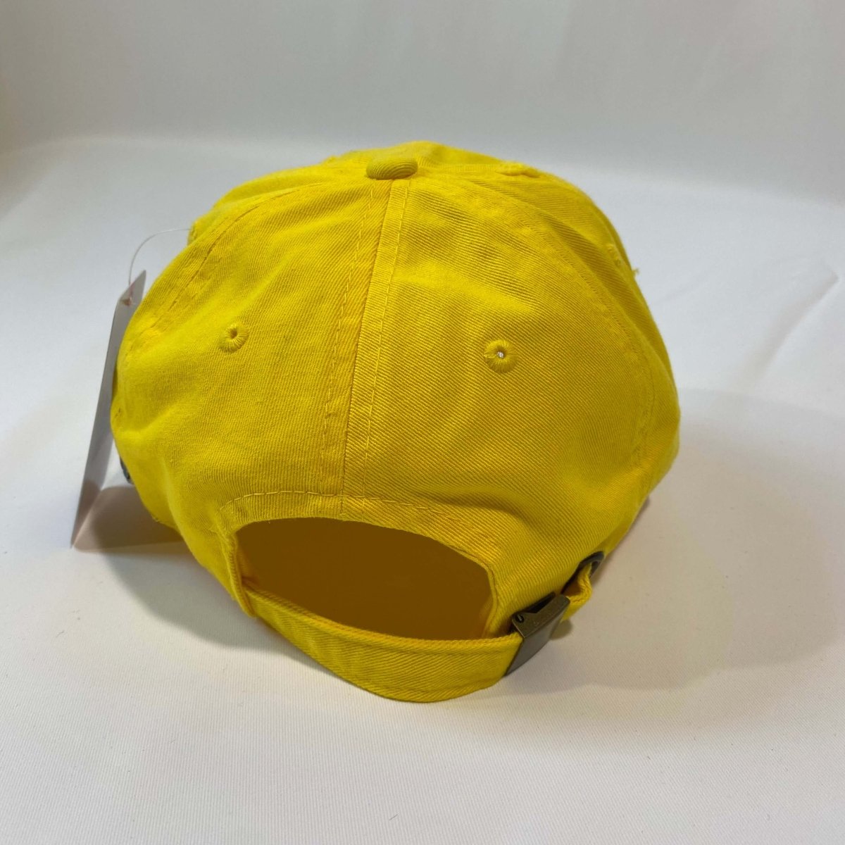 Misguided Distressed Dad Hat - Yellow