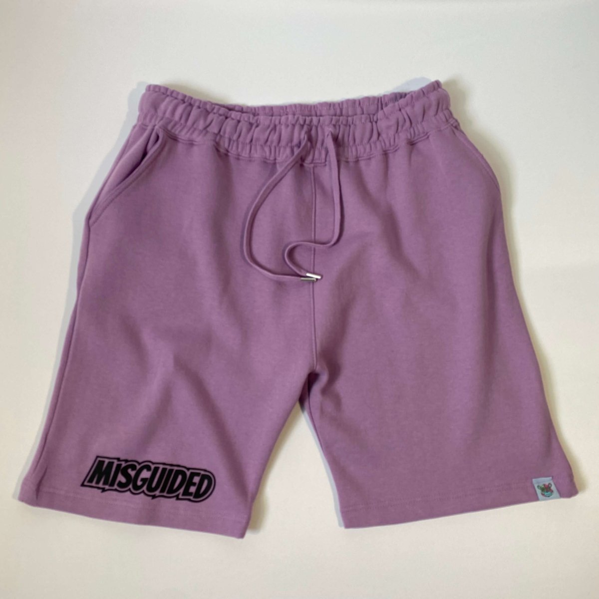 Misguided Jogger Shorts - Lavender