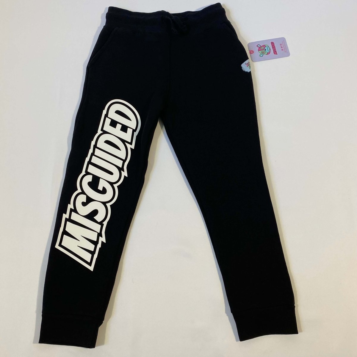 Misguided Kids Sweatpants - Black