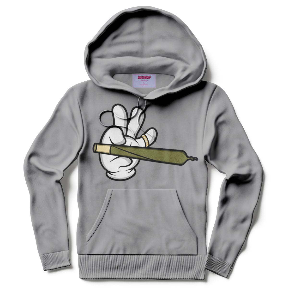 Misguided (Loud Hands) Hoodie - Grey