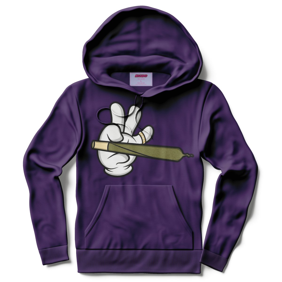 Misguided (Loud Hands) Hoodie - Purple