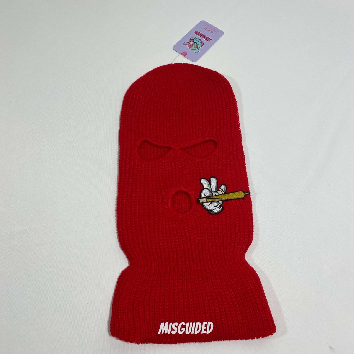 Misguided (Loud Hands) Ski Mask - Red