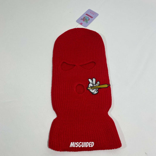 Misguided (Loud Hands) Ski Mask - Red