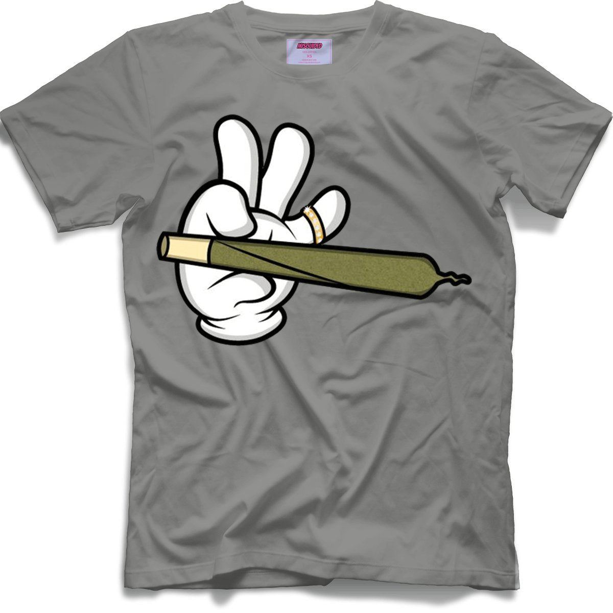 Misguided (Loud Hands) T-Shirt - Grey