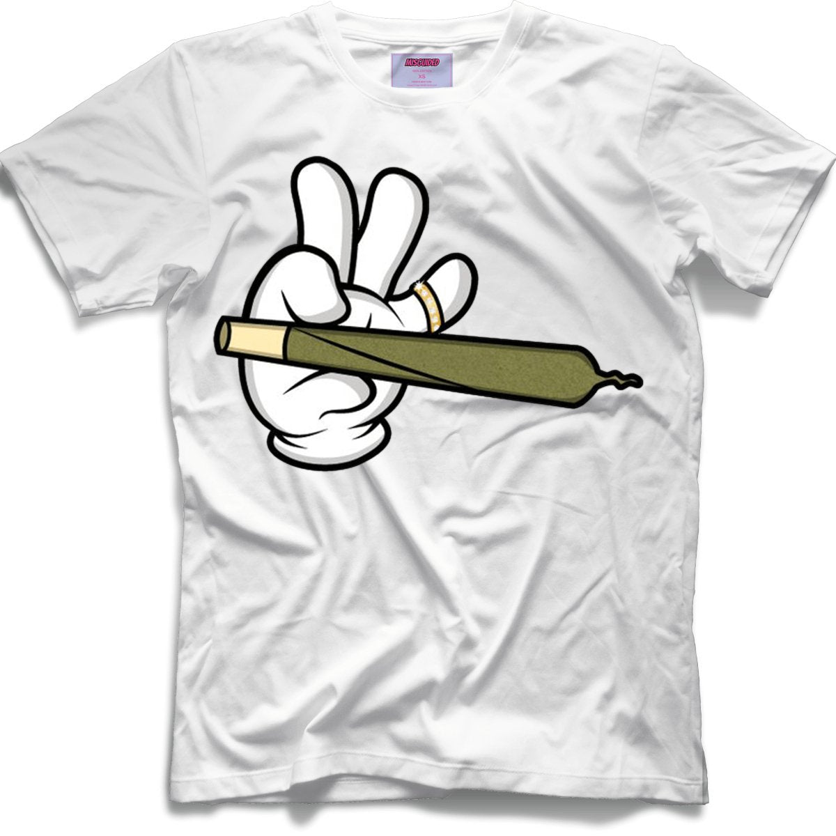 Misguided (Loud Hands) T-Shirt - White
