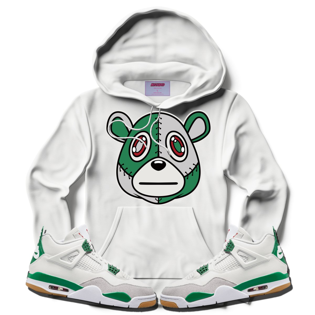 Misguided (NIKE SB X AIR JORDAN 4 PINE GREEN) Hoodie