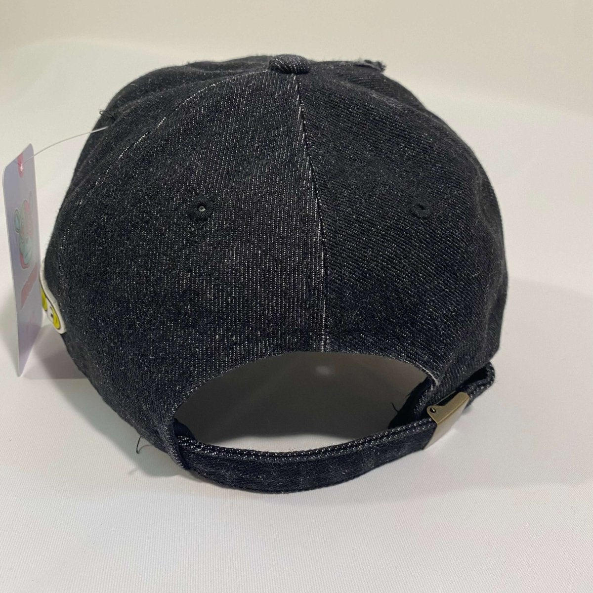 Misguided (Retro 1 Taxi) Distressed Dad Hat - Black Denim