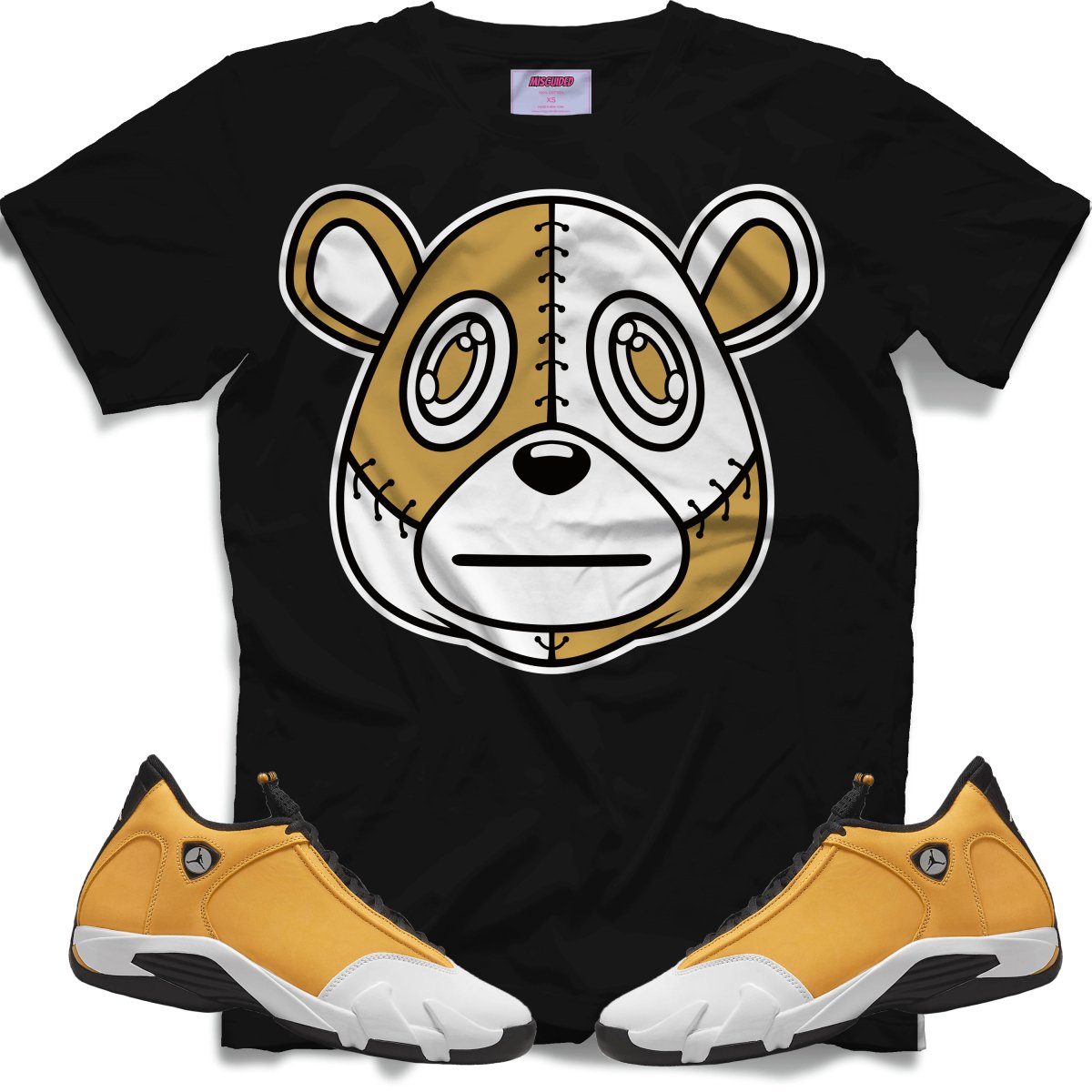 Misguided (Retro 14 Ginger) T-Shirt - Black