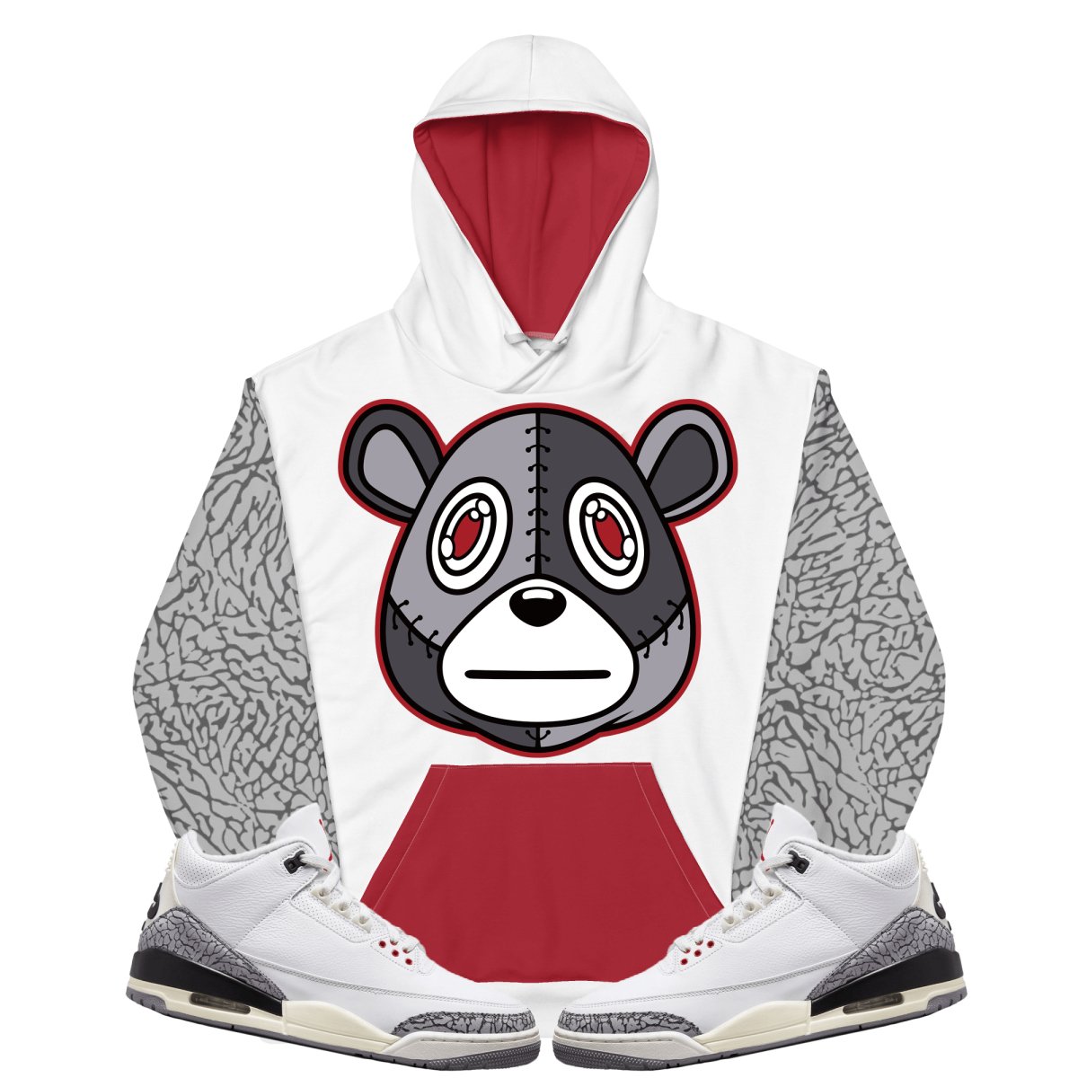 Misguided (Retro 3 White Cement) Hoodie