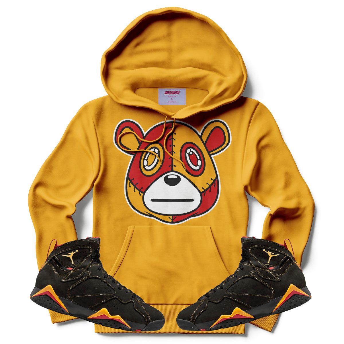 Misguided (Retro 7 Citrus) Hoodie - Citrus