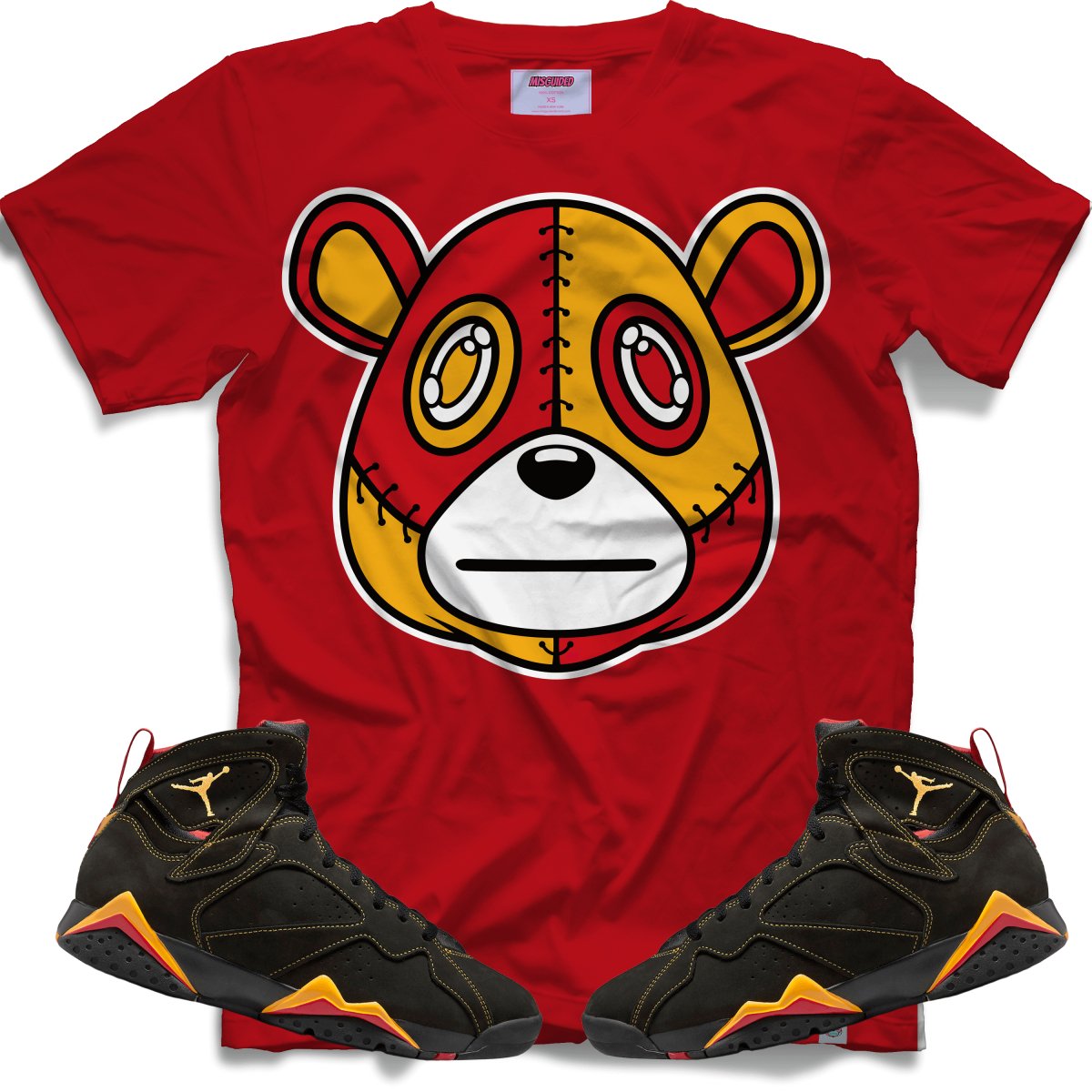 Misguided (Retro 7 Citrus) T-Shirt - Red