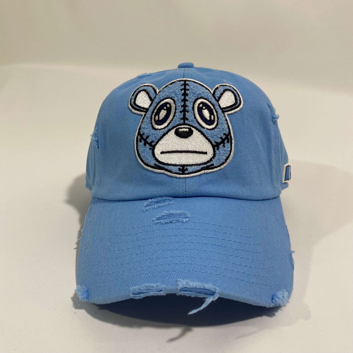 Misguided (UNC 6's) Distressed Dad Hat - Baby Blue