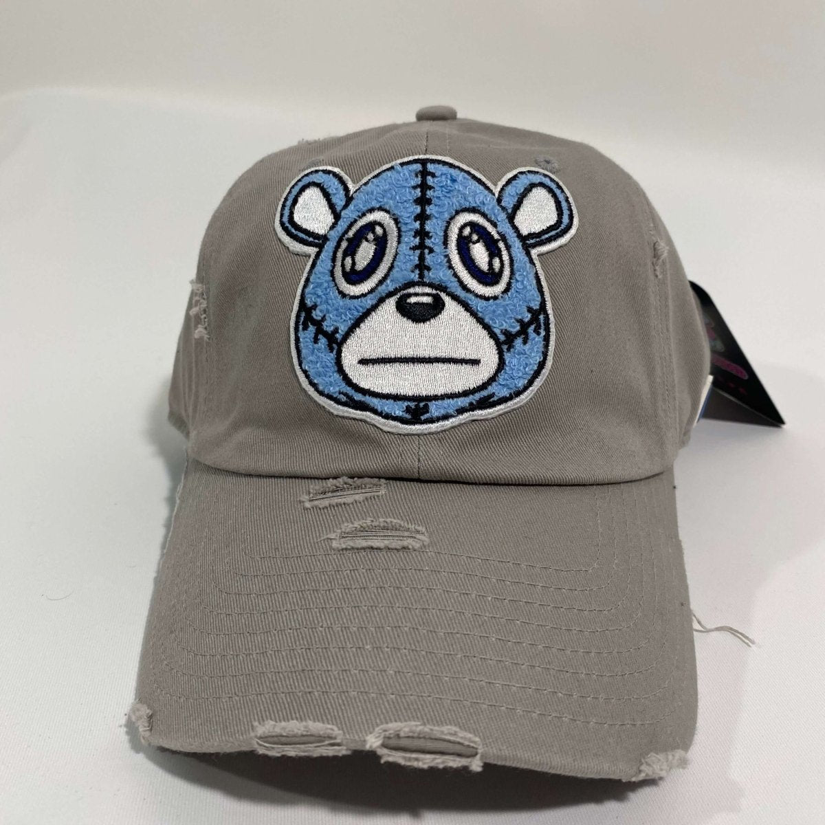 Misguided (UNC 6's) Distressed Dad Hat - Grey