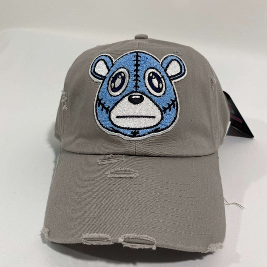 Misguided (UNC 6's) Distressed Dad Hat - Grey