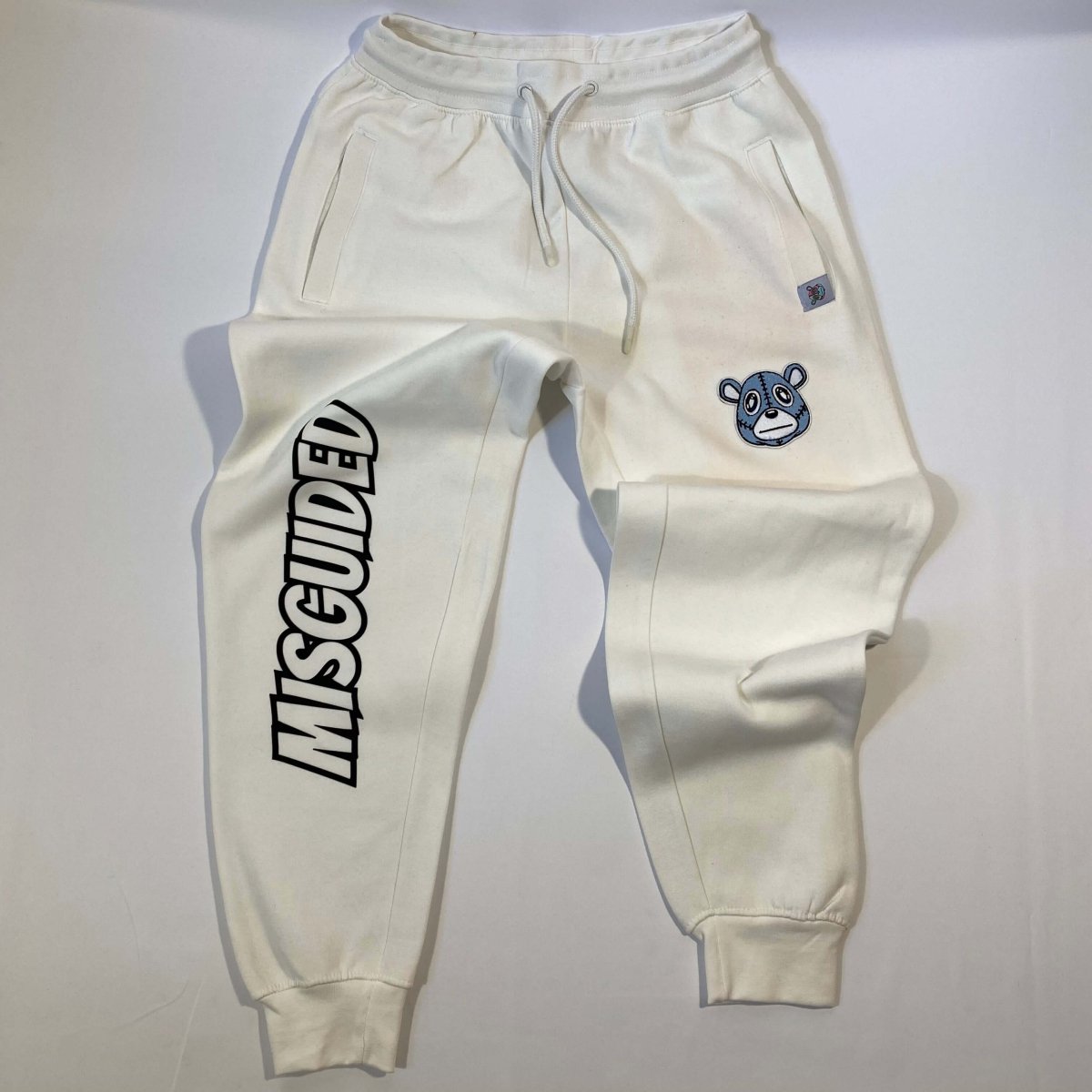 Misguided (UNC 6's) Joggers - White