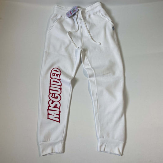 Misguided Womens Joggers - White