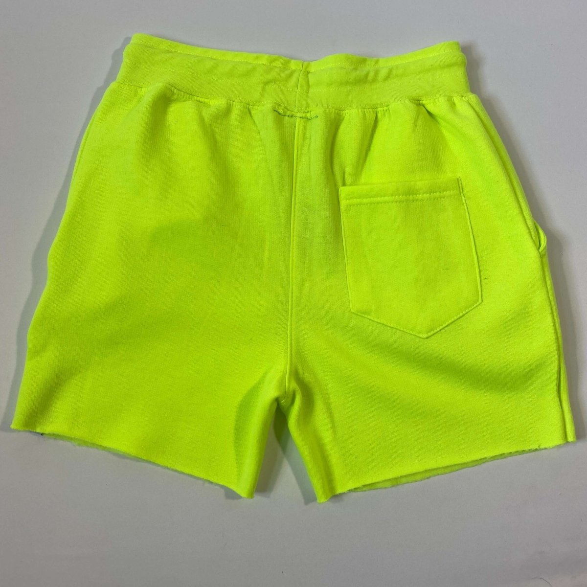 Misguided Womens Shorts - Neon Yellow