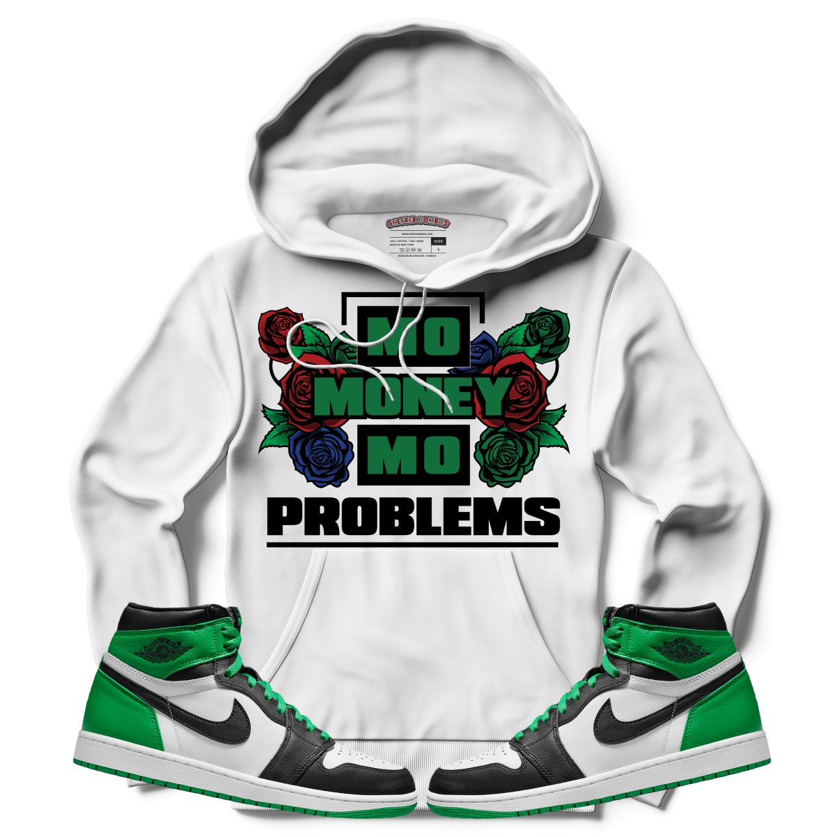 Mo Money Mo Problems (Air Jordan 1 Lucky Green) Hoodie