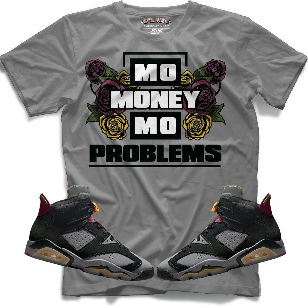Mo Money Mo Problems (Retro 6 Bordeaux) T-Shirt
