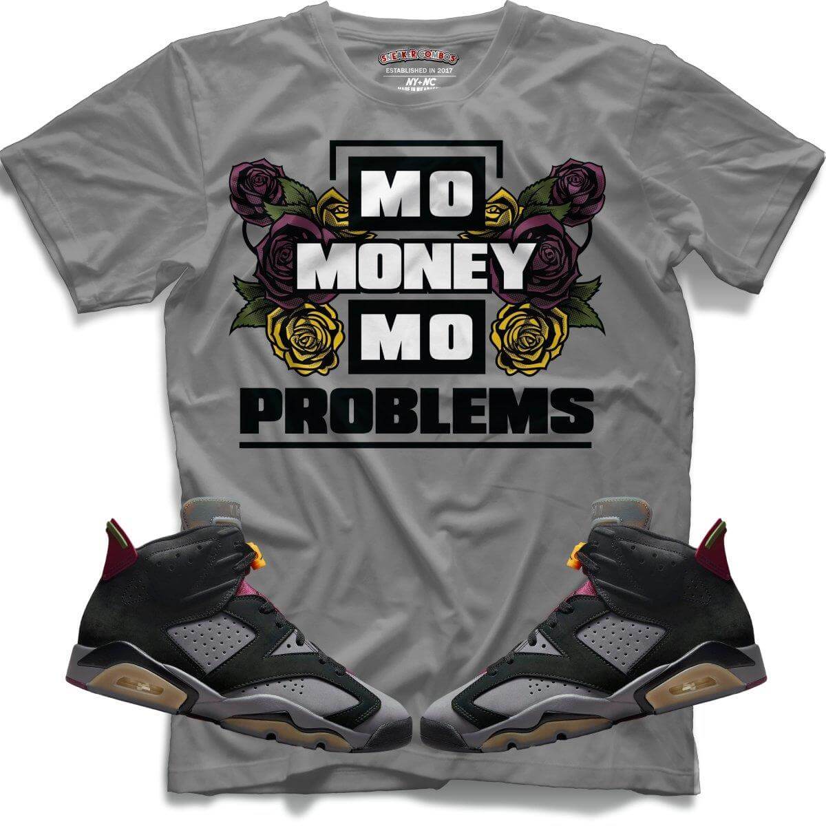 Mo Money Mo Problems (Retro 6 Bordeaux) T-Shirt