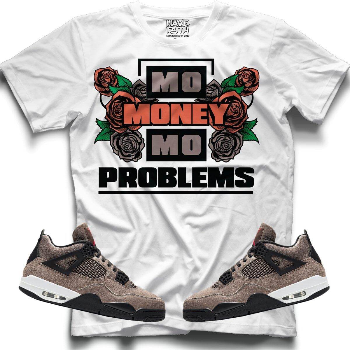 Mo Money Mo Problems (Taupe Retro 4's) T-Shirt