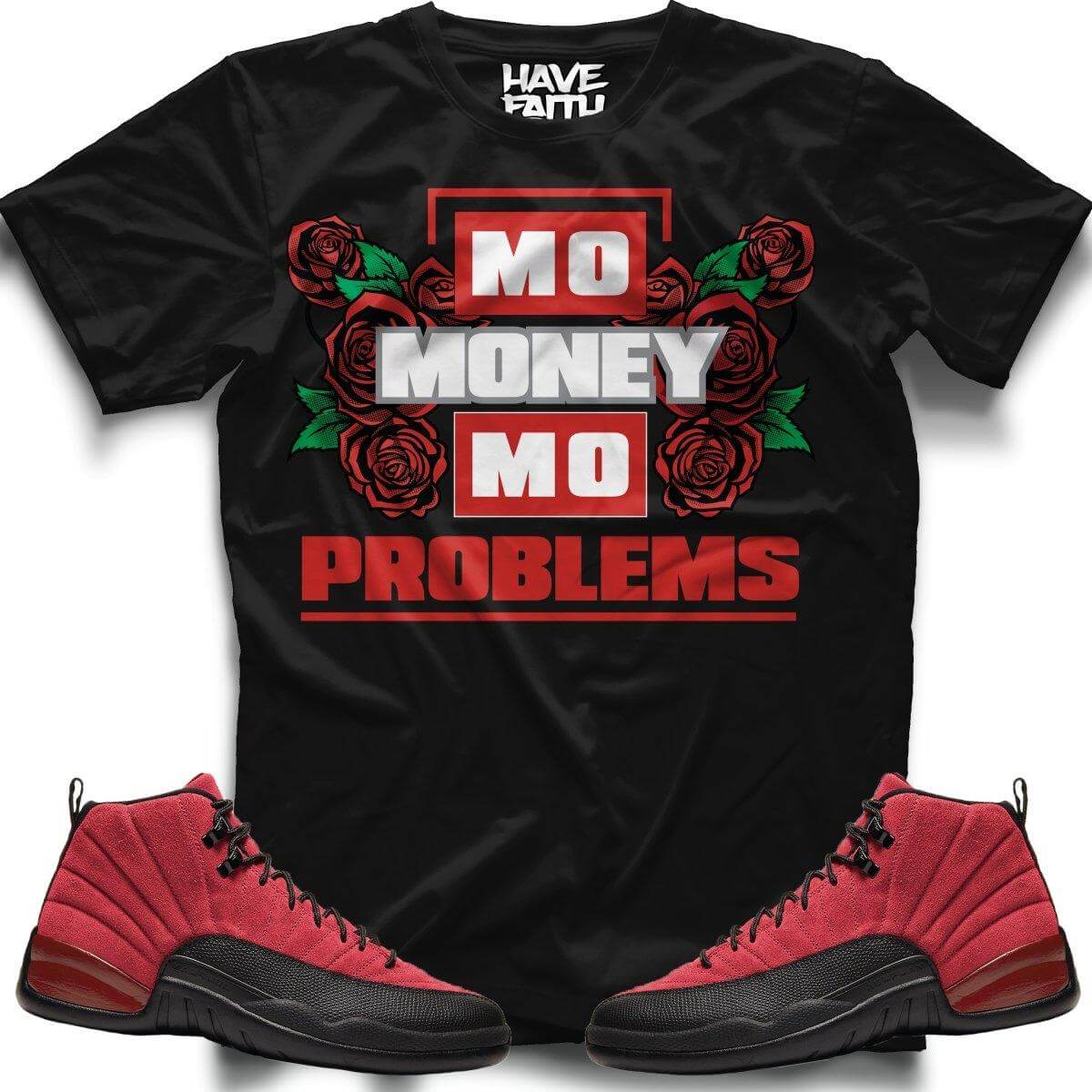 Mo Money (Reverse Flu Game Retro 12's) T-Shirt