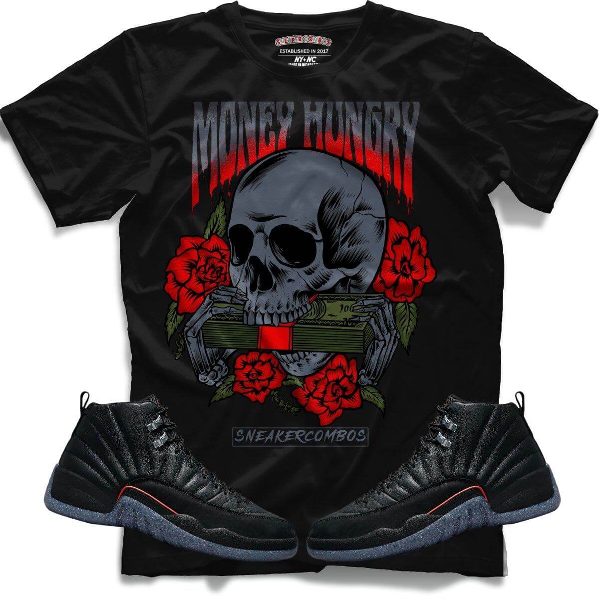 Money Hungry (Retro 12 Utility) T-Shirt