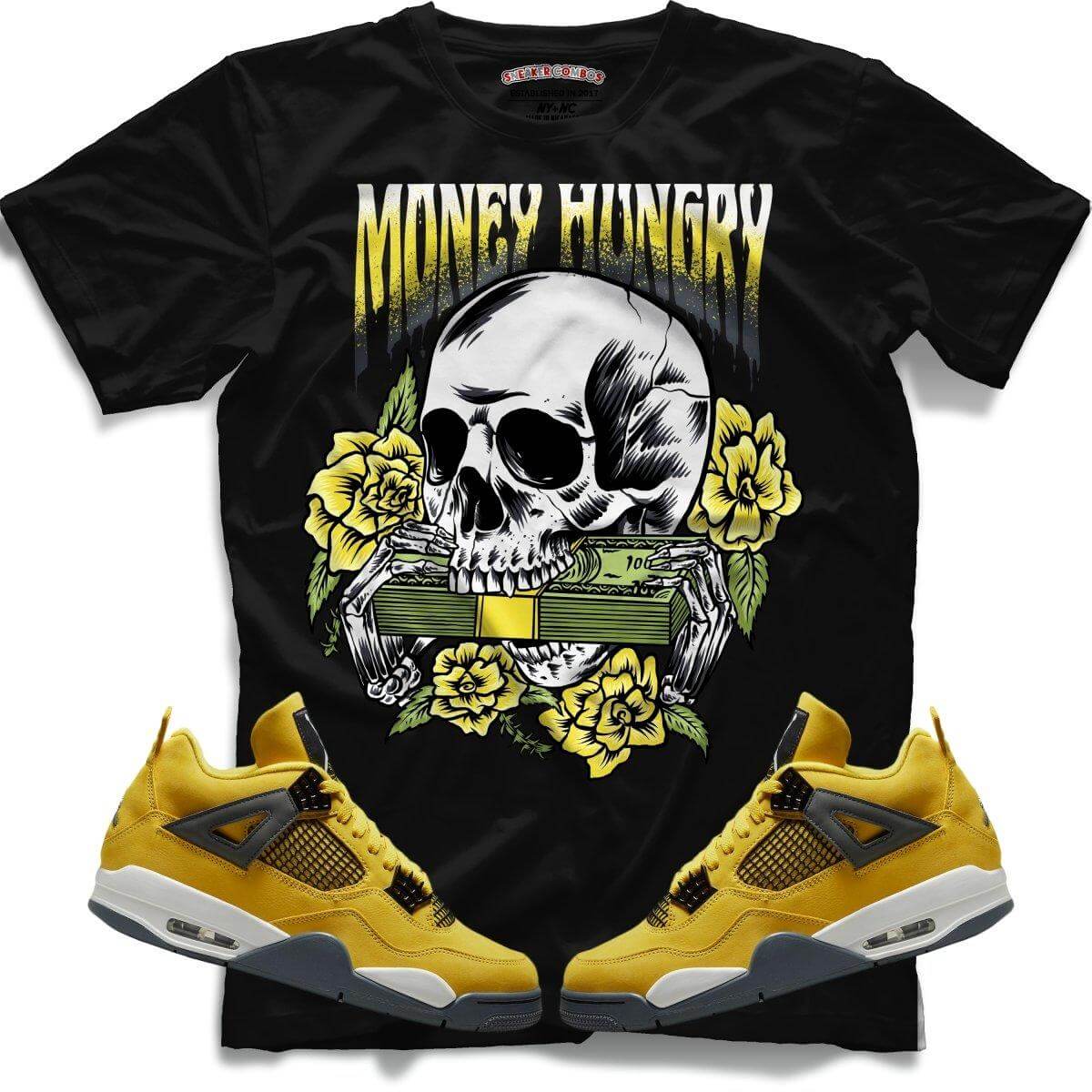 Money Hungry (Retro 4 Lightning) T-Shirt
