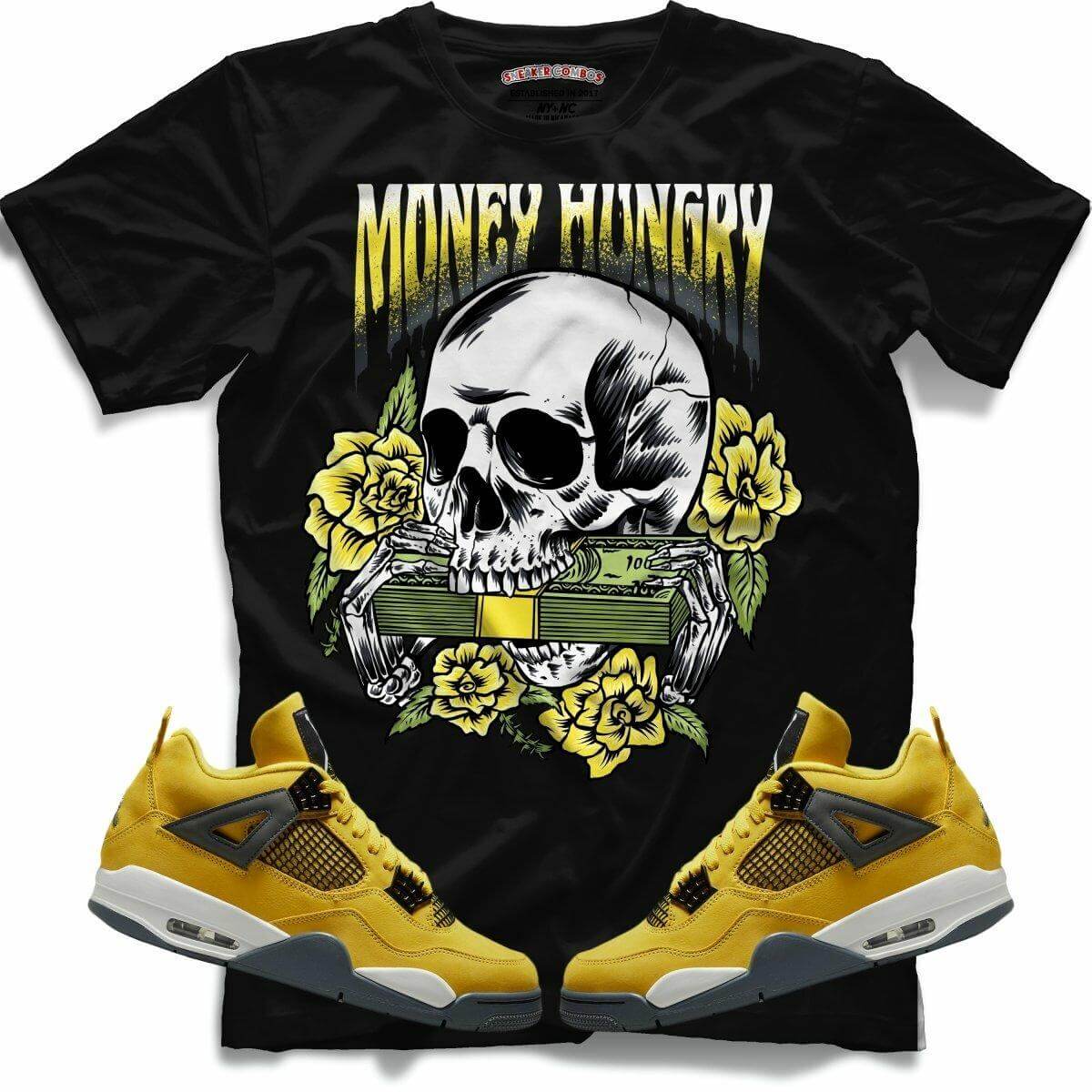 Money Hungry (Retro 4 Lightning) T-Shirt