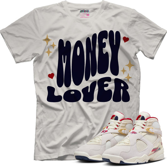 Money Lover (SOLEFLY X AIR JORDAN 8 “MI CASA ES SU CASA”) T-Shirt