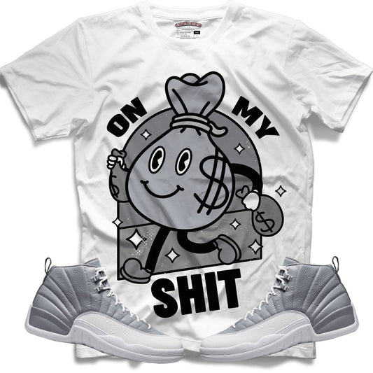 On My Shit (Retro 12 Stealth) T-Shirt