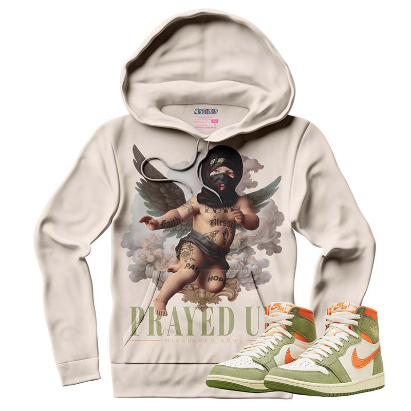 Prayed Up (AIR JORDAN 1 HIGH OG CRAFT “CELADON”) Hoodie