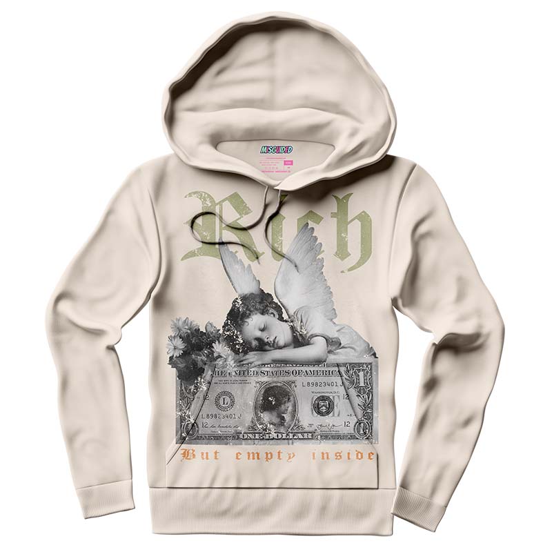 Rich But Empty Inside (AIR JORDAN 1 HIGH OG CRAFT “CELADON”) Hoodie