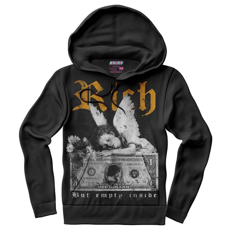 Rich But Empty Inside (Air Jordan 1 Retro High OG 'Yellow Ochre) Hoodie