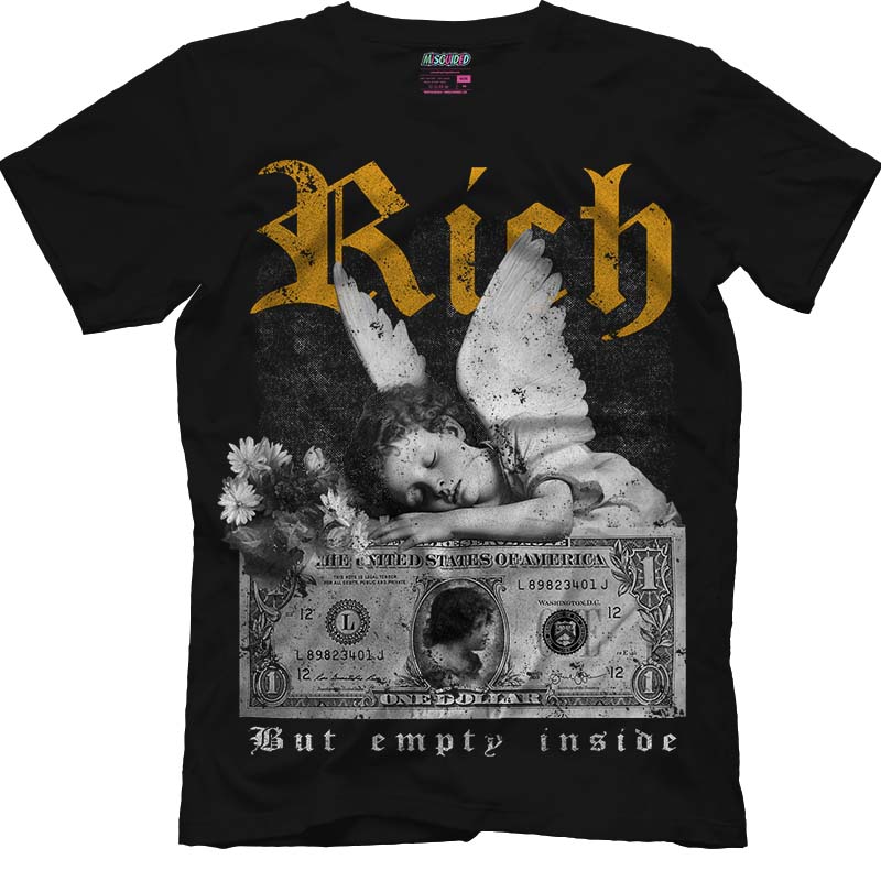 Rich But Empty Inside (Air Jordan 1 Retro High OG 'Yellow Ochre') T-Shirt