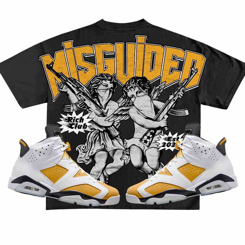 Rich Club (Air Jordan 6 Retro Yellow Ochre) T-Shirt